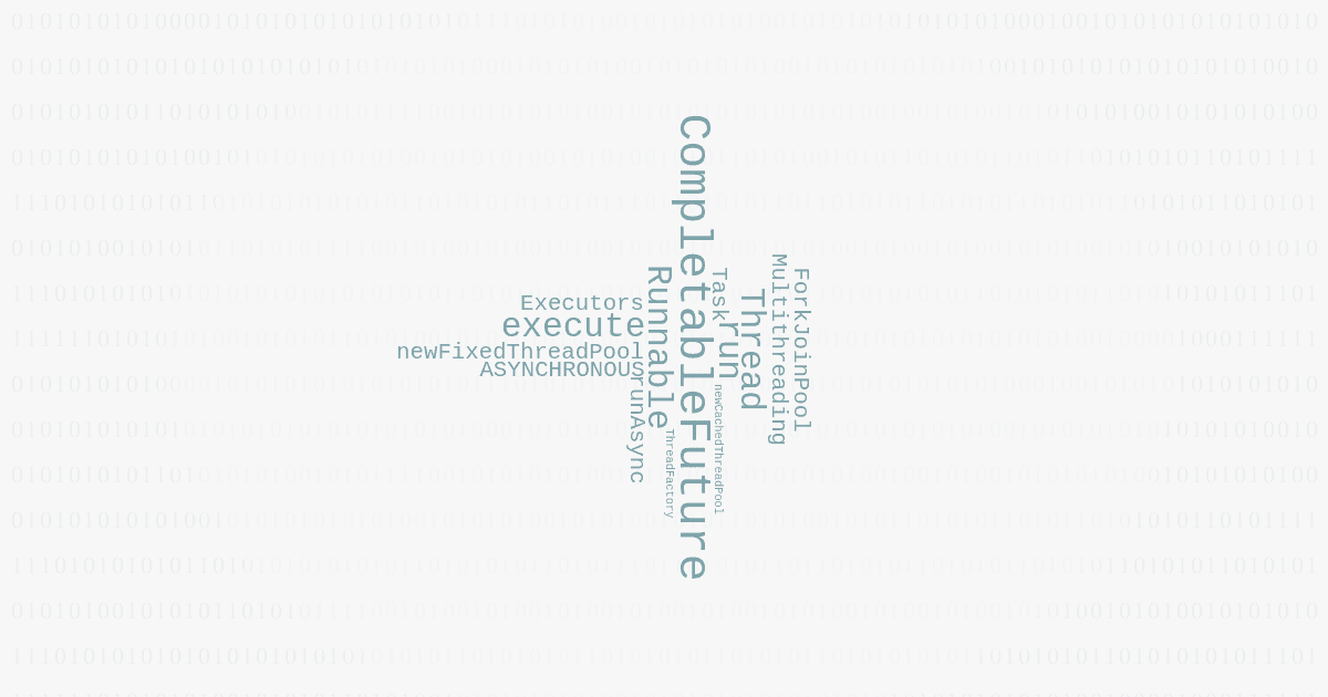 How to run asynchronous task in Java and don't get into trouble.